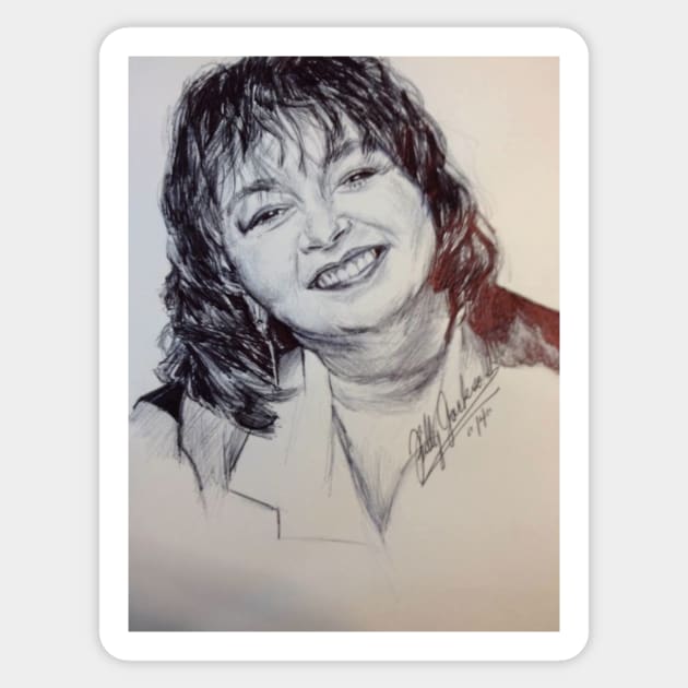 Roseanne Barr Official Portrait Sticker by billyhjackson86